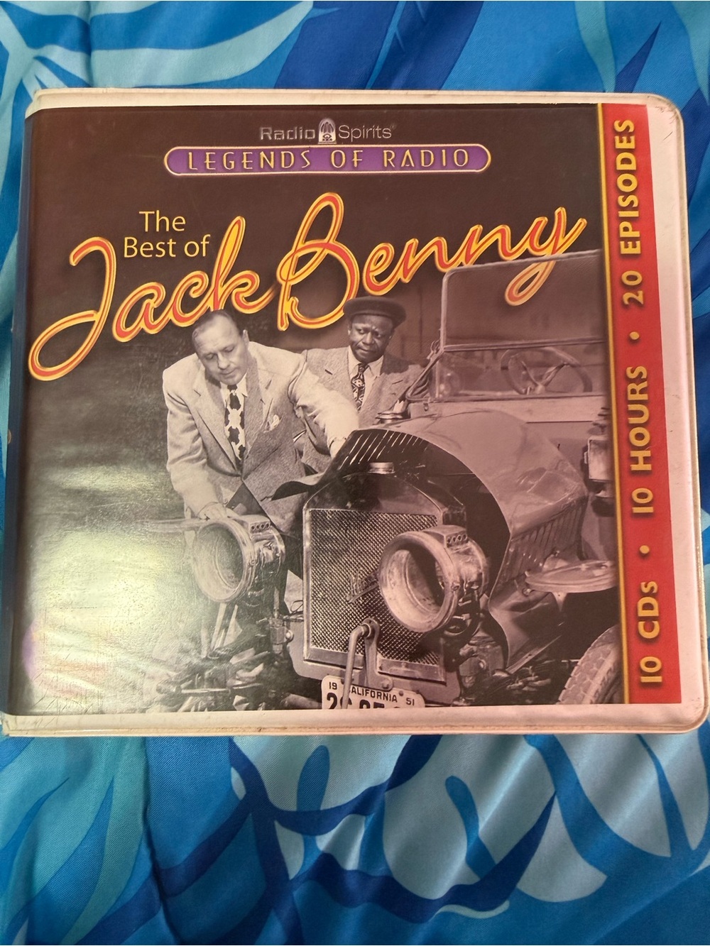 🎙️ The Best of Jack Benny Legends of Radio Collector CD Set10 CDs • 20 Episodes